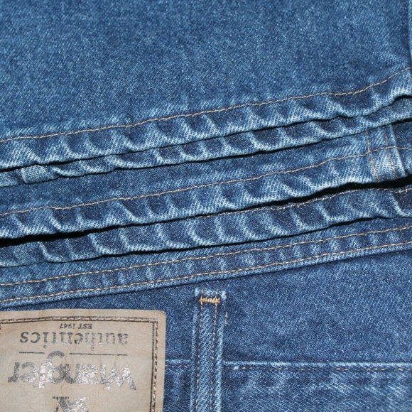 WRANGLER AUTHENTICS Mens Straight Leg Work Jeans - Picture 5 of 8